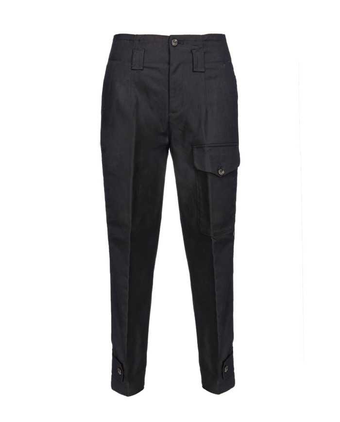 PINKO Pantaloni Donna 102042 A15L GLOBO AI 23/24 cotone vita alta c... PINKO Pantaloni Donna 102042 A15L GLOBO AI 23/24 cotone vita alta c...
