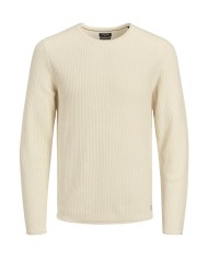 JACK & JONES Maglia Uomo 12179861 CARLOS AI 23/24 cotone in tinta u...