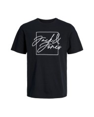 JACK & JONES T-Shirt Uomo 12246422 HALBIE AI 23/24 cotone con maxi ...