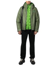 giaccone due pezzi classic green uomo con lente e logo | C.P. COMPANY