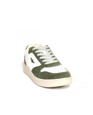 sneakers beige da uomo con stemma in metallo | AERONAUTICA AERONAUTICA