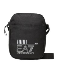 tracolla nero con logo bianco ricamato da uomo | EA7