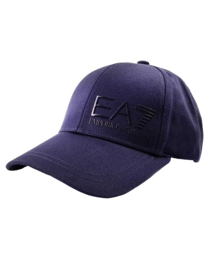cappello da baseball iris e iris nero da uomo con logo lucido | EA7 cappello da baseball iris e iris nero da uomo con logo lucido | EA7