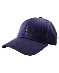 cappello da baseball iris e iris nero da uomo con logo lucido | EA7