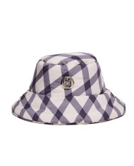 cappello bone uomo con stampa check all-over e placca logata | LIU JO cappello bone uomo con stampa check all-over e placca logata | LIU JO