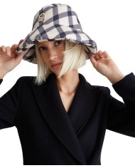 cappello bone uomo con stampa check all-over e placca logata | LIU JO cappello bone uomo con stampa check all-over e placca logata | LIU JO