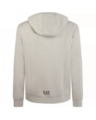 felpa silver cloud da uomo con maxi logo sul petto | EA7
