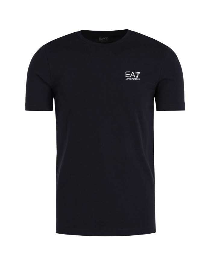 t-shirt night blue da uomo logata in piccolo davanti | EA7 t-shirt night blue da uomo logata in piccolo davanti | EA7