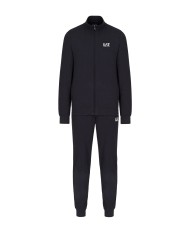 tuta night blue da uom con felpa aperta e pantaloni joggers | EA7 tuta night blue da uom con felpa aperta e pantaloni joggers | EA7
