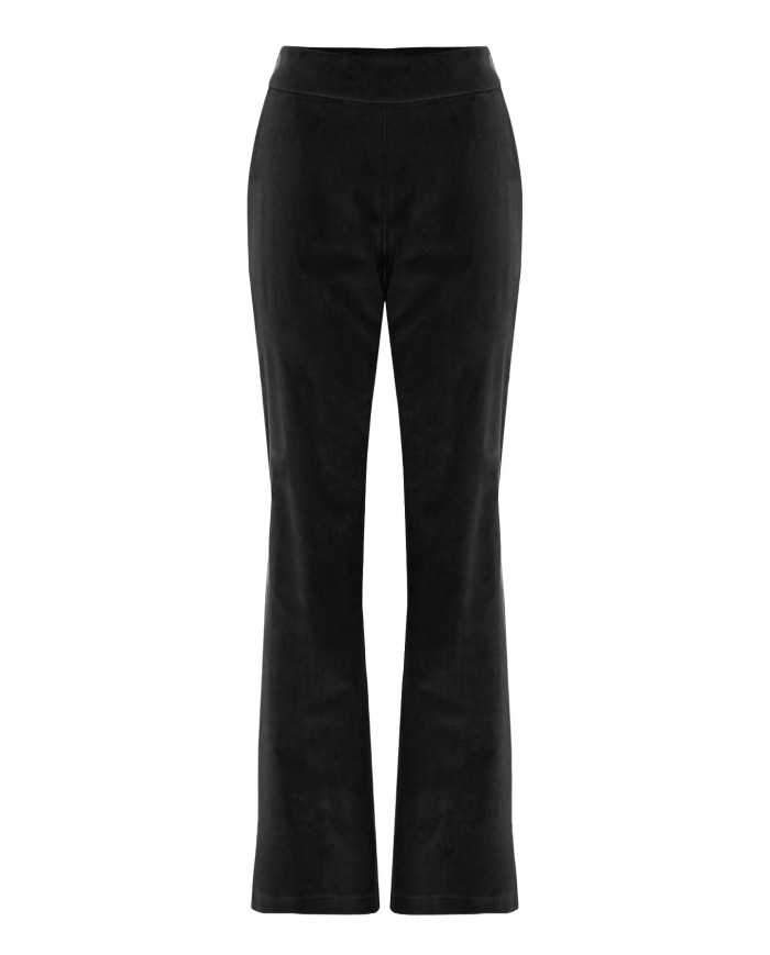 pantalone nero da donna con leggera svasatura in fondo | KOCCA pantalone nero da donna con leggera svasatura in fondo | KOCCA
