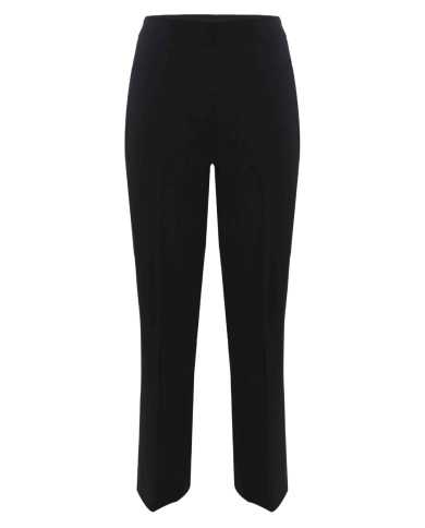 pantalone dritto nero da donna con piega su gamba | KOCCA pantalone dritto nero da donna con piega su gamba | KOCCA
