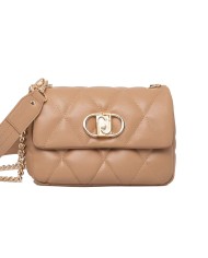 borsa cammello da donna con chiusura a bottone sostituibile | LIU JO borsa cammello da donna con chiusura a bottone sostituibile | LIU JO