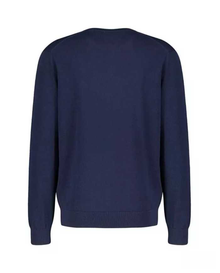 maglia blue navy da uomo con logo ricamato | LACOSTE maglia blue navy da uomo con logo ricamato | LACOSTE
