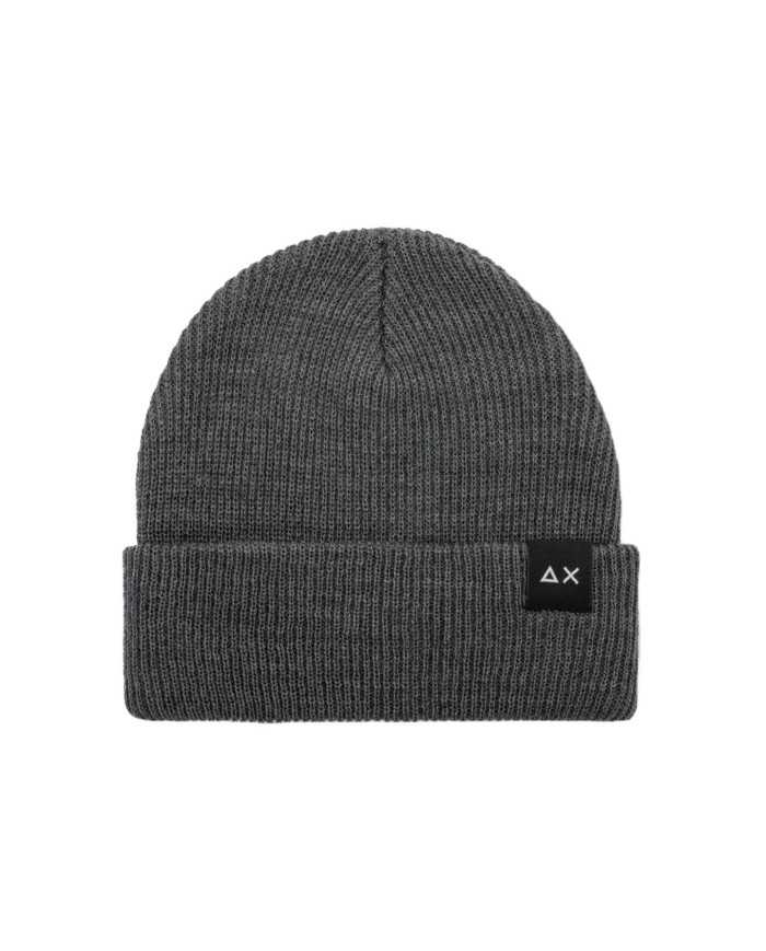 cappello grigio scuro da uomo con logo frontale | SUN68 cappello grigio scuro da uomo con logo frontale | SUN68