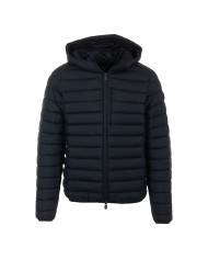piumino blue black da uomini waterproof con cappuccio | SAVE THE DUCK piumino blue black da uomini waterproof con cappuccio | SAVE THE DUCK