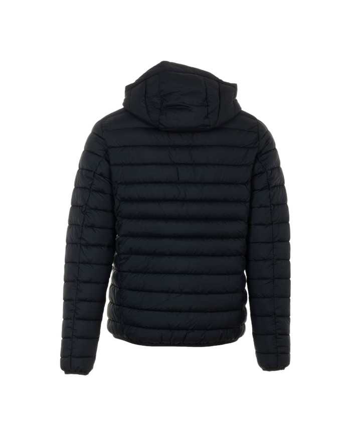 piumino blue black da uomini waterproof con cappuccio | SAVE THE DUCK piumino blue black da uomini waterproof con cappuccio | SAVE THE DUCK