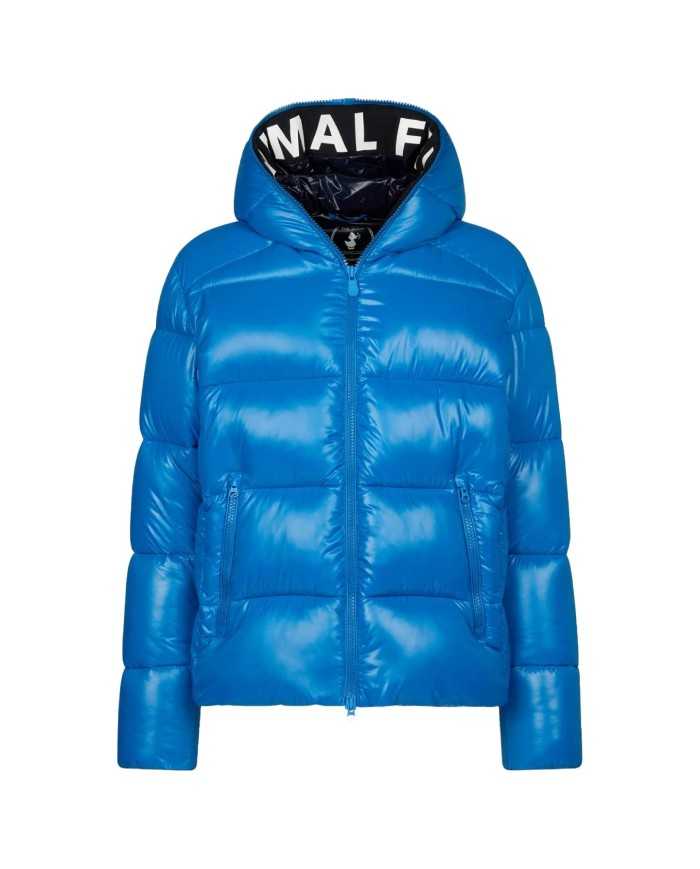 piumino blue berry da uomo con logo patch su manica | SAVE THE DUCK piumino blue berry da uomo con logo patch su manica | SAVE THE DUCK