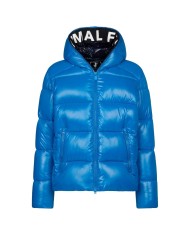 piumino blue berry da uomo con logo patch su manica | SAVE THE DUCK piumino blue berry da uomo con logo patch su manica | SAVE THE DUCK