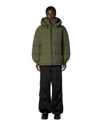 piumino sherw/green donna con logo patch su manica | SAVE THE DUCK piumino sherw/green donna con logo patch su manica | SAVE THE DUCK