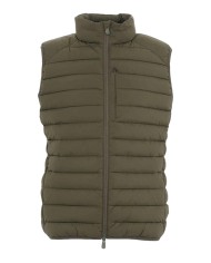 gilet green black da uomo trapuntato e con collo alto | SAVE THE DUCK gilet green black da uomo trapuntato e con collo alto | SAVE THE DUCK