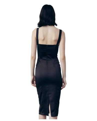 GAELLE Abito Donna GBDM20271 AI 23/24 Tubino Midi 01 NERO GAELLE PA... GAELLE Abito Donna GBDM20271 AI 23/24 Tubino Midi 01 NERO GAELLE PA...
