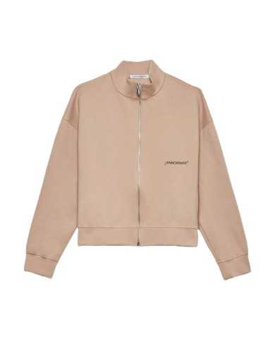 giubbino nocciale da donna logato frontalmente | HINNOMINATE