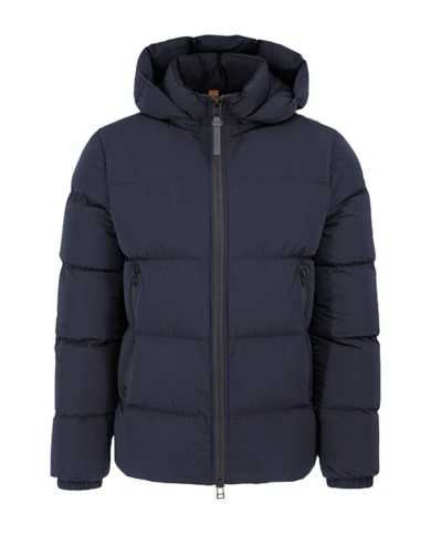 piumino navy da uomo con cappuccio rimovibile | HOMEWARD piumino navy da uomo con cappuccio rimovibile | HOMEWARD