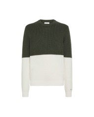 maglia militare scuro da uomo logato su manica | SUN68