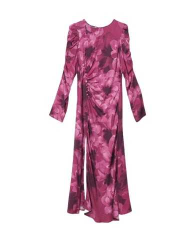 abito donna con fantasia floreale dali purple | MAR DE MARGARITAS