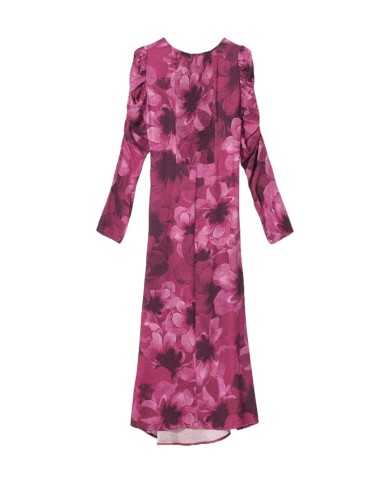 abito donna con fantasia floreale dali purple | MAR DE MARGARITAS