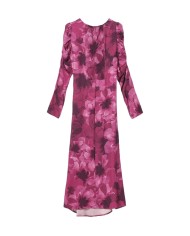 abito donna con fantasia floreale dali purple | MAR DE MARGARITAS