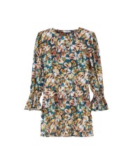 abito da donna con fantasia gauguin ottanio | MAR DE MARGARITAS