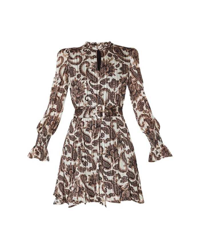 abito donna con fantasia paisley nature bloom all-over | LIU JO abito donna con fantasia paisley nature bloom all-over | LIU JO