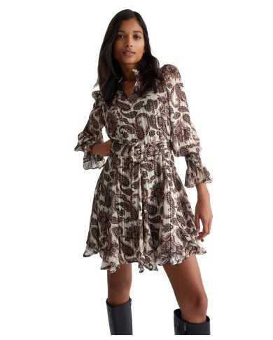 abito donna con fantasia paisley nature bloom all-over | LIU JO