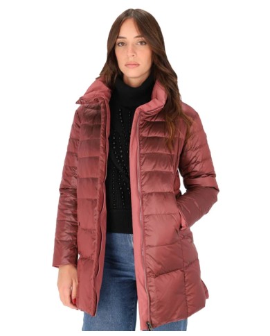 Piumino donna bordeaux online