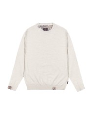 maglia perla da uomo con dettagli a patch su capo | BOB maglia perla da uomo con dettagli a patch su capo | BOB