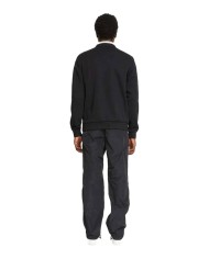 felpa nera da uomo logato in alto a destra | RICHMOND