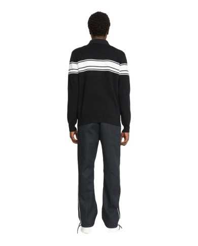 maglia nera da uomo con logo davanti ed etichetta in basso | RICHMOND maglia nera da uomo con logo davanti ed etichetta in basso | RICHMOND