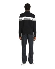 maglia nera da uomo con logo davanti ed etichetta in basso | RICHMOND