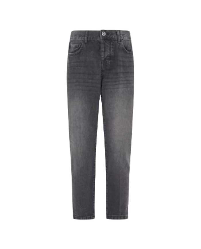 jeans denim nero da uomo con logo e porta monete sul retro | RICHMOND jeans denim nero da uomo con logo e porta monete sul retro | RICHMOND