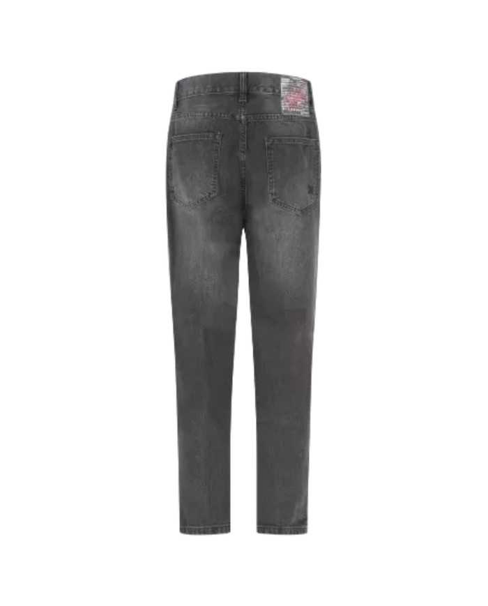 jeans denim nero da uomo con logo e porta monete sul retro | RICHMOND jeans denim nero da uomo con logo e porta monete sul retro | RICHMOND