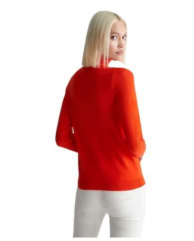 dolcevita mandarino da donna con dettaglio a strass logato | LIU JO