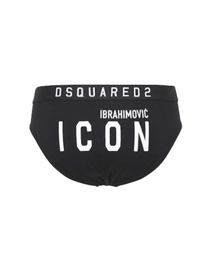 2 slip elastici neri da uomo linea IBRAHIMOVIC | DSQUARED2 2 slip elastici neri da uomo linea IBRAHIMOVIC | DSQUARED2
