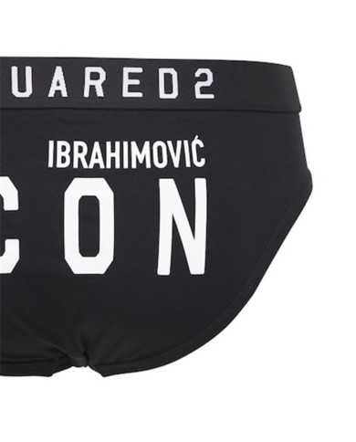 2 slip elastici neri da uomo linea IBRAHIMOVIC | DSQUARED2 2 slip elastici neri da uomo linea IBRAHIMOVIC | DSQUARED2