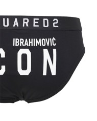 2 slip elastici neri da uomo linea IBRAHIMOVIC | DSQUARED2
