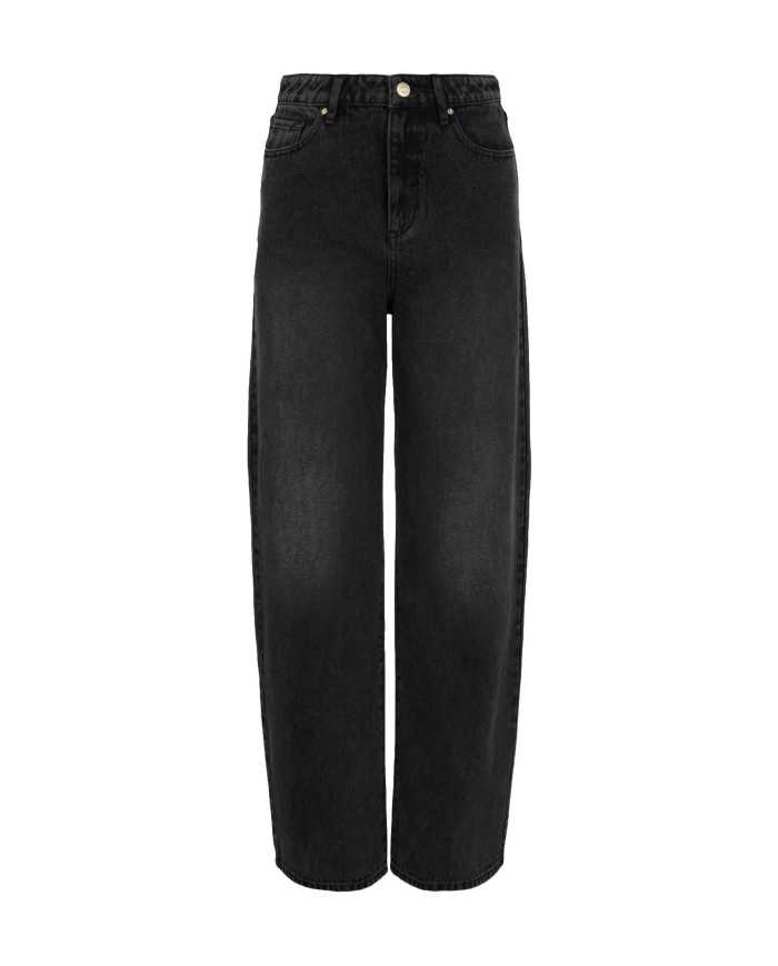 jeans black denim da donna con logo patch su retro | ARMANI EXCHANGE jeans black denim da donna con logo patch su retro | ARMANI EXCHANGE
