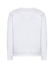 felpa bianca da uomo logato in alto a destra | RICHMOND