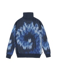 dolcevita da uomo in lana con fantasia lavorata a maglia | BOB dolcevita da uomo in lana con fantasia lavorata a maglia | BOB