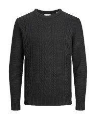 JACK & JONES Maglia Uomo 12250645 CADEN giro AI 23/24 01 BLACK JACK...