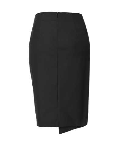 gonna longuette nero limousine da donna con fibbia LOVEBIRDS | PINKO gonna longuette nero limousine da donna con fibbia LOVEBIRDS | PINKO